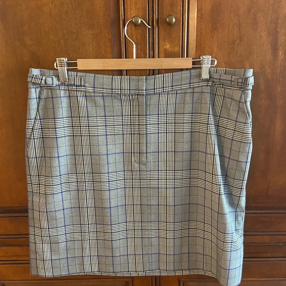 Cute Plaid Straight Skirt